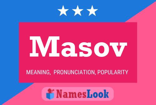 Masov Name Poster