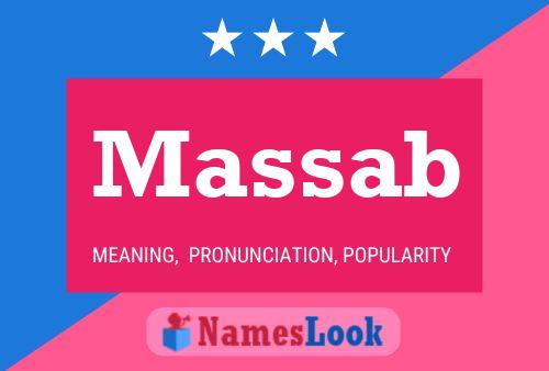 Massab Name Poster