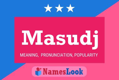 Masudj Name Poster