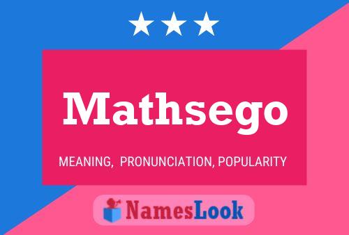 Mathsego Name Poster