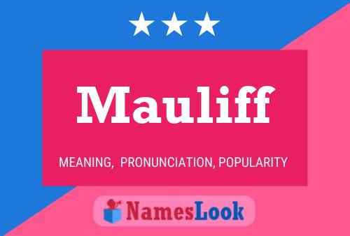 Mauliff Name Poster