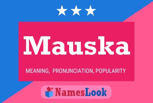 Mauska Name Poster