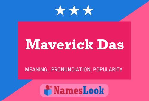 Maverick Das Name Poster