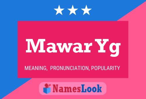 Mawar Yg Name Poster