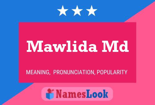 Mawlida Md Name Poster