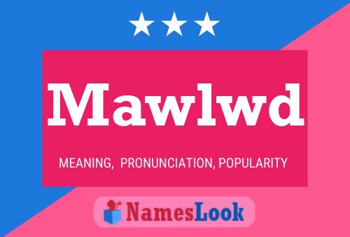 Mawlwd Name Poster