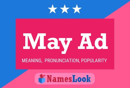 May Ad Name Poster