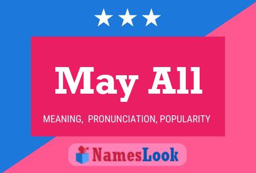 May All Name Poster