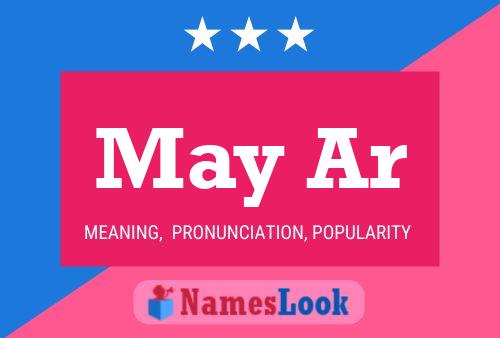 May Ar Name Poster