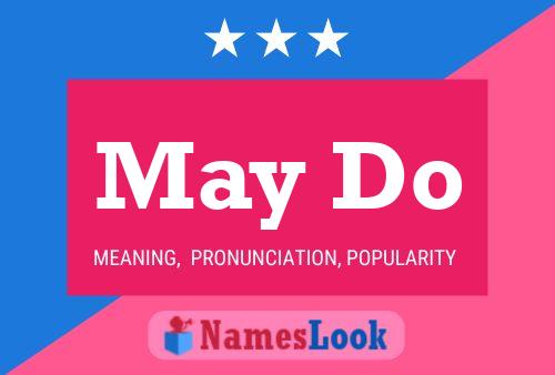 May Do Name Poster