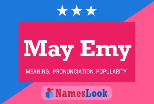 May Emy Name Poster