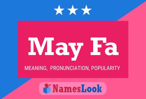 May Fa Name Poster