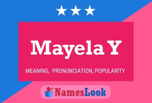 Mayela Y Name Poster