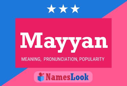 Mayyan Name Poster