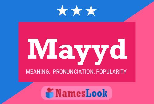 Mayyd Name Poster