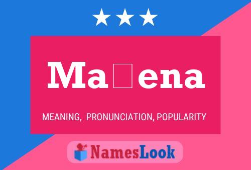 Mažena Name Poster