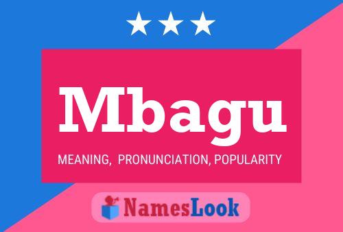 Mbagu Name Poster