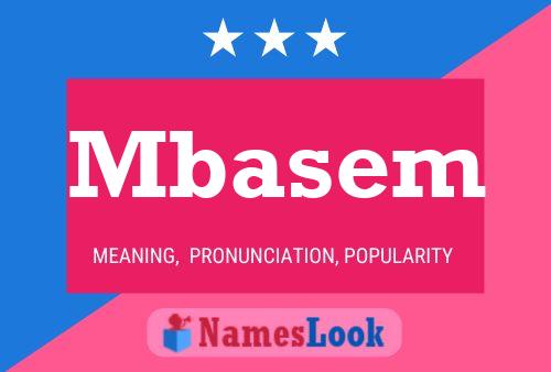 Mbasem Name Poster