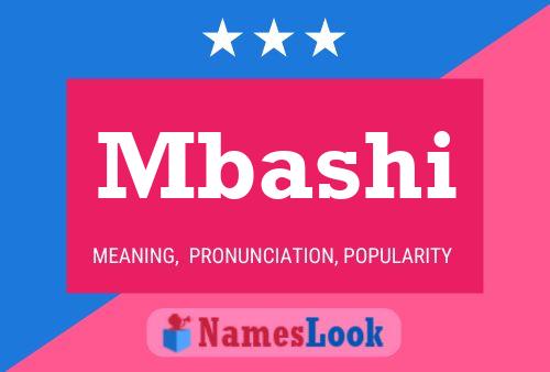 Mbashi Name Poster