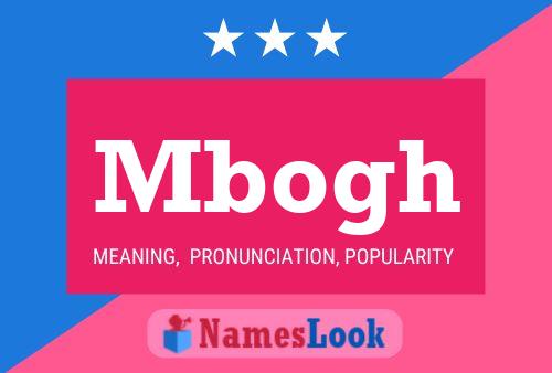 Mbogh Name Poster