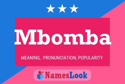 Mbomba Name Poster