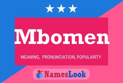 Mbomen Name Poster