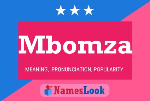 Mbomza Name Poster