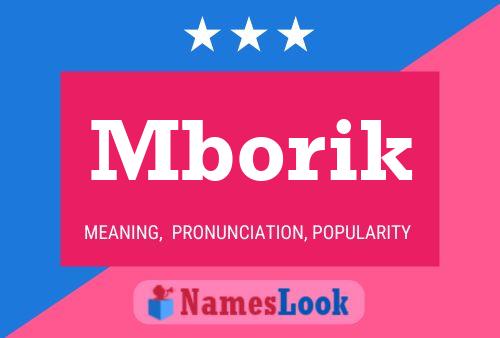 Mborik Name Poster