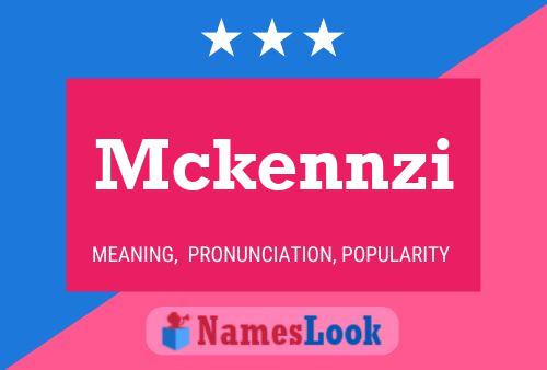 Mckennzi Name Poster