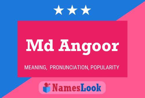 Md Angoor Name Poster