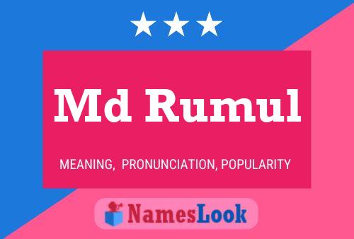 Md Rumul Name Poster