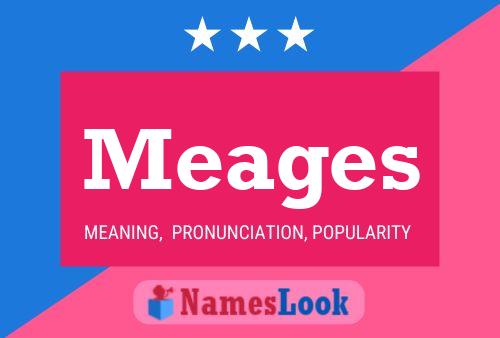 Meages Name Poster