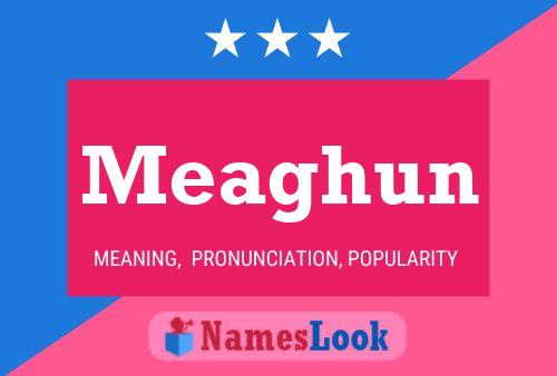 Meaghun Name Poster