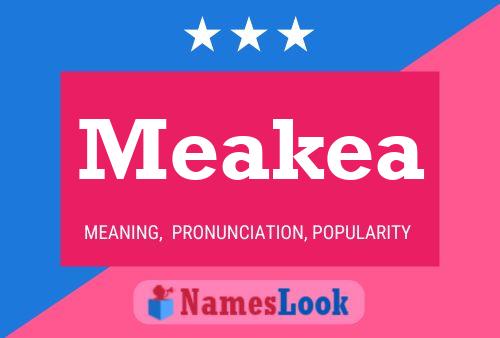 Meakea Name Poster