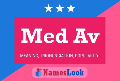 Med Av Name Poster