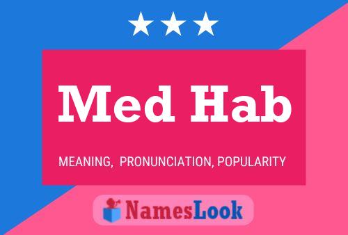 Med Hab Name Poster