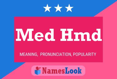 Med Hmd Name Poster