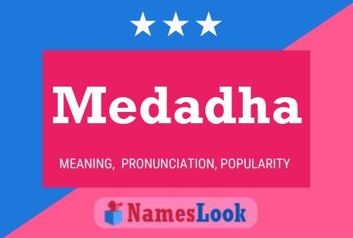 Medadha Name Poster