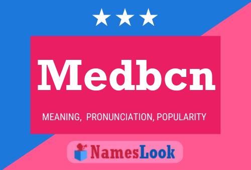 Medbcn Name Poster