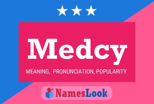 Medcy Name Poster