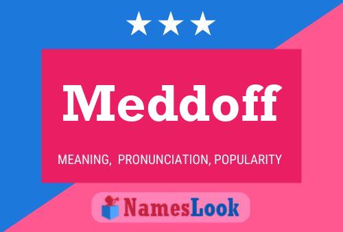 Meddoff Name Poster