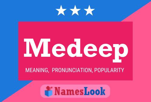 Medeep Name Poster