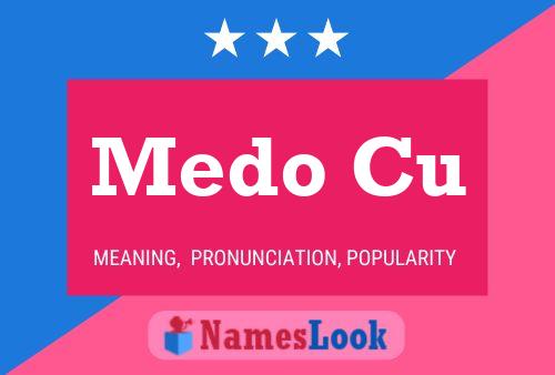 Medo Cu Name Poster