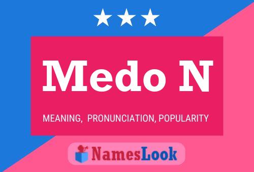 Medo N Name Poster