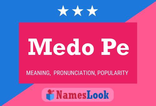 Medo Pe Name Poster