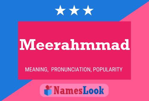 Meerahmmad Name Poster