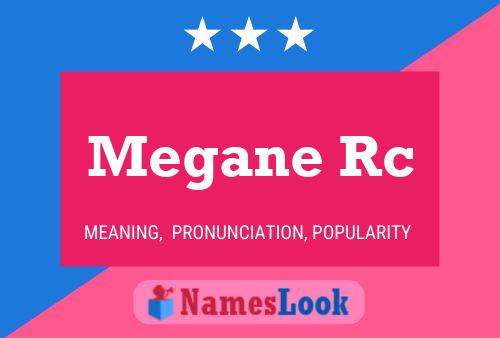 Megane Rc Name Poster