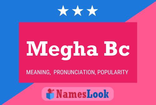 Megha Bc Name Poster