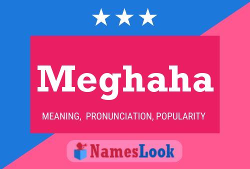 Meghaha Name Poster