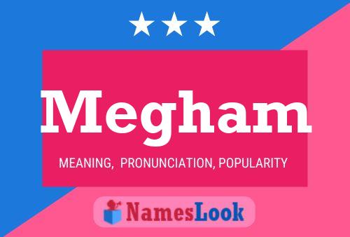 Megham Name Poster